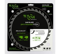 Диск пильный TUSCAR TCT015, Professional, 300х50x32T, дерево 5010151540-32-1
