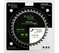 Диск пильный TUSCAR TCT025, Professional, 180х32x36T, дерево 5010251321-36-1