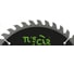 Диск пильный TUSCAR TCT025, Professional, 250х32/30x40T, дерево 5010253133-40-1 3