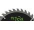 Диск пильный TUSCAR TCT025, Professional, 210х32/30/20x36T, дерево 5010253228-36-1 3