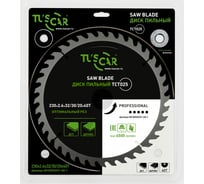 Диск пильный TUSCAR TCT025, Professional, 230х32/30/20x40T, дерево 5010253231-40-1