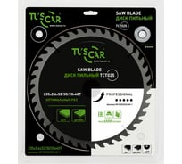 Диск пильный TUSCAR TCT025, Professional, 235х32/30/20x40T, дерево 5010253232-40-1