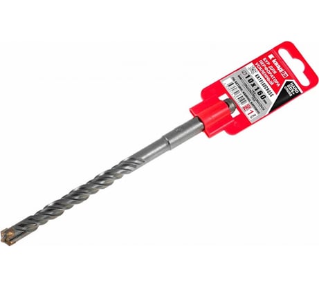 Бур по бетону CROSS Hard (10x160 мм; sds plus) КВАДРА KH10160CROSS