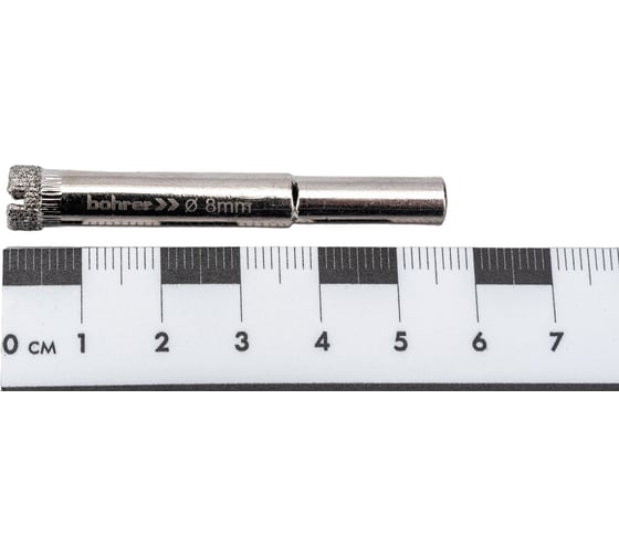 Коронка алмазная по стеклу и кафелю 8 мм Bohrer 32050080