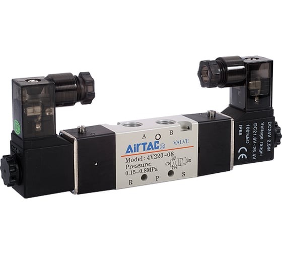 Электромагнитный распределитель AiRTAC 4V22008BG 1