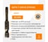 Бита Tulstor T-Drive strong 50мм TX 25 упак 5 шт 945977 3