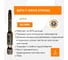 Бита TULSTOR T-Drive strong 50мм TX 15 упак 5 шт 945975 3