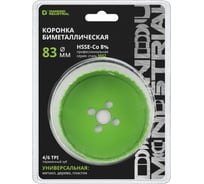 Коронка биметаллическая Diamond Industrial проф. 83 мм BIM HSS-Co 8% DIDBIMCO883