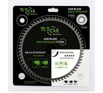 Диск пильный TUSCAR TCT035, Professional, 230х32/30/20x64T, дерево 5010353231-64-1