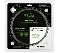 Диск пильный TUSCAR TCT035, Professional, 250х32/30x80T, дерево 5010353133-80-1