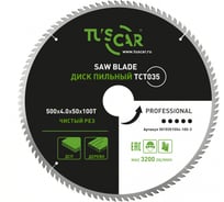 Диск пильный TUSCAR TCT035, Professional, 500х50x100T, дерево 5010351554-100-3