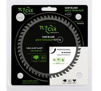 Диск пильный TUSCAR TCT115, Professional, 140х20/16x52T, алюминий 5011152416-52-1