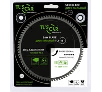 Диск пильный TUSCAR TCT115, Professional, 230х32/30/20x80T, алюминий 5011153231-80-1