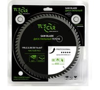 Диск пильный TUSCAR TCT215, Professional, 190х30/20/16x64T, ламинат 5012152924-64-1