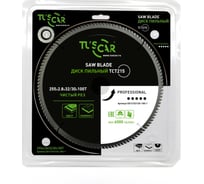 Диск пильный TUSCAR TCT215, Professional, 255х32/30x100T, ламинат 5012153135-100-1