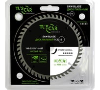 Диск пильный TUSCAR TCT215, Professional, 140х20/16x48T, ламинат 5012152416-48-1