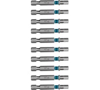 Бита GROSS HEX5х50 мм сталь S2 шестигр. 10 шт 114064