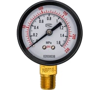 Манометр NBPT PG-R 63мм 1/4 (1.6 Mpa) 803667