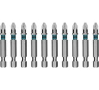 Бита GROSS PZ2х50 мм сталь S2 шестигр. отрывн. 10 шт 113145