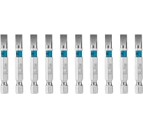 Бита GROSS SL6.0х50 мм сталь S2 шестигр. 10 шт 113026