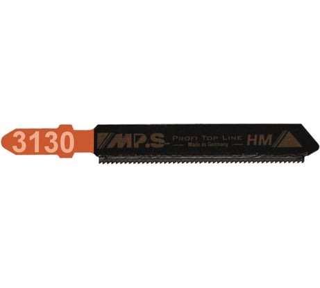 Полотно MPS для лобзика по нержавеющей стали (T118AHM), 3 шт 3130-3