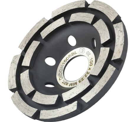 Чашка алмазная Diamond Industrial 100х5х22.23 Segmented Concrete Black Version DIDCH100SBL