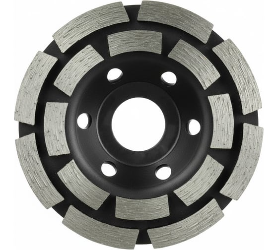 Чашка алмазная Diamond Industrial 100х5х22.23 Segmented Concrete Black Version DIDCH100SBL 1