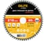 Диск пильный по дереву Diamond Industrial 216х30 мм Z=60 ATB Wood DILITE DIDDDL216Z60 1