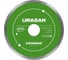 Диск алмазный отрезной сплошной Uragan CERAMO 125 мм 36707-125 1