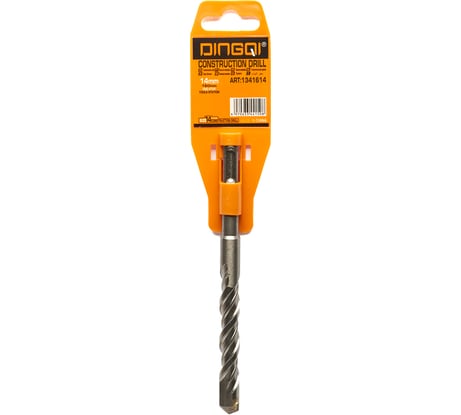 Бур по бетону, кирпичу DINGQI 14х160 мм, SDS-Plus 1341614