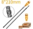 Бур по бетону, кирпичу DINGQI 8х210 мм, SDS-Plus 1342108 5