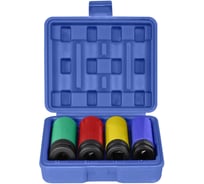 Набор ударных головок БелАК 1/2, 4 предмета БАК,07125