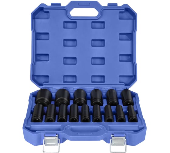 Набор ударных головок БелАК 1/2, 15 предметов БАК,07130 1