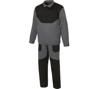 Костюм сварщика СОЮЗСПЕЦОДЕЖДА Прометей темно-серый/черный, 52-54/182-188 4670241009016