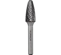 Бор-фреза KORNOR F1225BM06L гиперболическая со сферическим торцом (2-ая насечка) L150 364122506