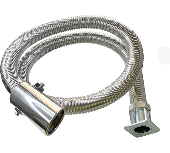 Cистема отвода выхлопных газов генератора STACORT 2м, для A-iPower (СОВГ для A-iPower) с декоративной НАСАДКОЙ SOVG-A35N-2 1