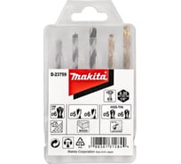 Набор сверл Makita по различным материалам, 5-6 мм, 5 шт D-23759