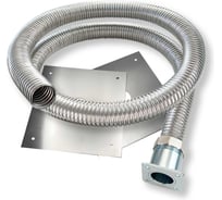 Отвод выхлопных газов генератора STACORT 1м, для A-iPower SOVG-A35-1