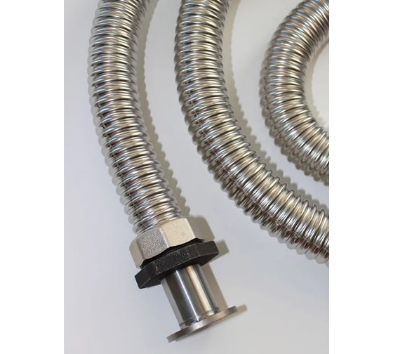 Отвод выхлопа генератора STACORT 1,5 м, 2-х болтовое крепление (между центрами 40 мм) для A-iPower, Fubag и аналогов, резьба 1 1/4'' с насадкой SOVG-A40N-1.5 1