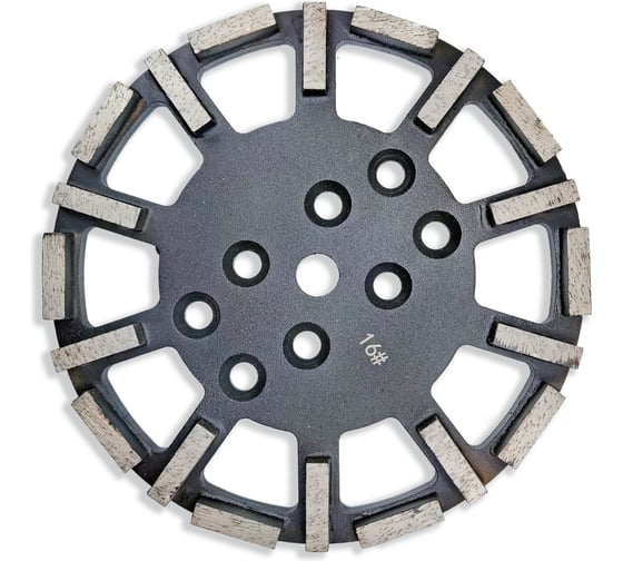 Алмазная чашка AVA Professional диаметром 250мм для кромочных машин AVA-20CDA HF 16# 1