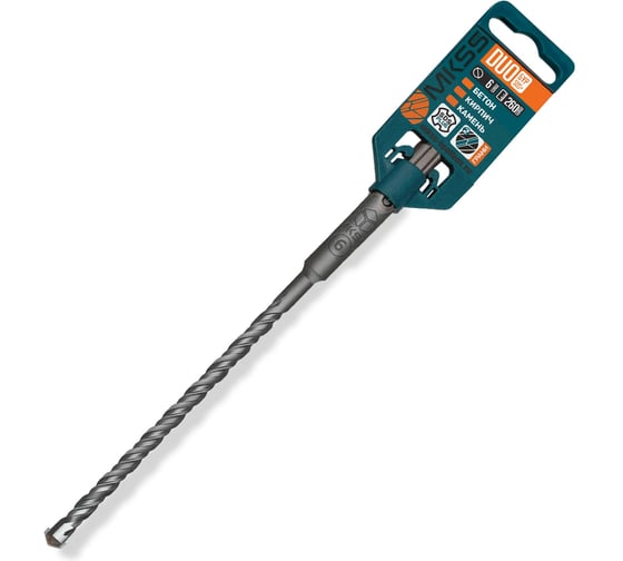Бур по бетону Duo MKSS Toolbox DS0626 6x260мм (SDS-plus) MKSS DS06260 1