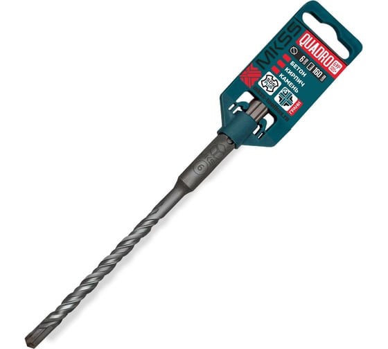 Бур по бетону Quadro MKSS Toolbox QS0616 6x160мм (SDS-plus) MKSS QS06160 1
