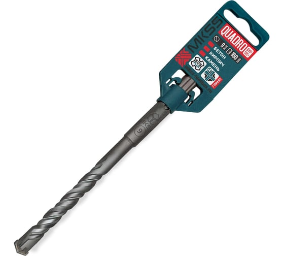 Бур по бетону Quadro MKSS Toolbox QS0916 9x160мм (SDS-plus) MKSS QS09160 1