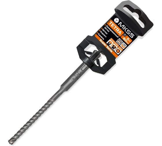 Бур по армированному бетону Tetra MKSS Toolbox SS5502 8x160мм (SDS-plus) MKSS SS55020816 1
