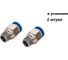 Фитинг пневматический NBPT PC 10-03-R 2шт. арт. 78680 4