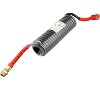 Шланг SKYWAY спиральный прицепной с наружной резьбой М22, 8х12мм, PBC009, 5м S13001136