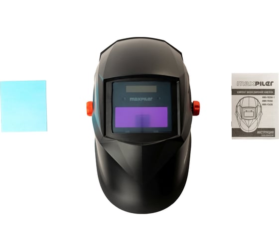 Комплект MAXPILER для маски Хамелеон (экран 90х35 мм, 2 фотодатчика, DIN 9-11, солн.бат) MWH-9035K-1