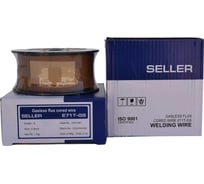 Проволока сварочная SELLER E-71T -GS (cамозащ.) 1.0 мм D 100 намотка 1 кг S-1-71TGS-10-100