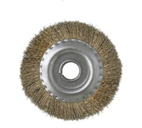 Щетка YOZHIK для УШМ D=150 мм, гофрированная латунированная проволока RG125LAT1