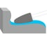 Бор-фреза KORNOR F1625NFM06 по алюминию гиперболическая со сферическим торцом (крупная насечка) 363162506 2